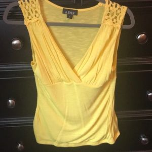 Amy Byer yellow tank